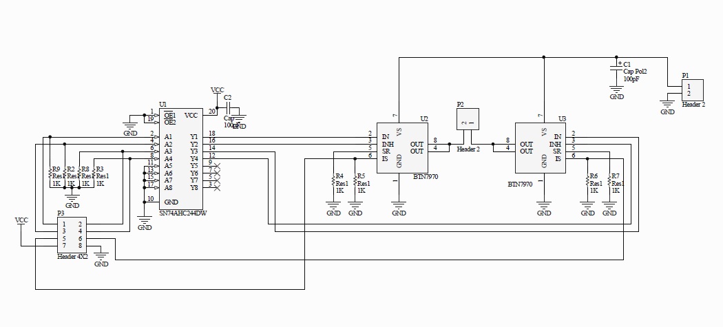 IBT_Motor Driver Schematic Thumbnail
