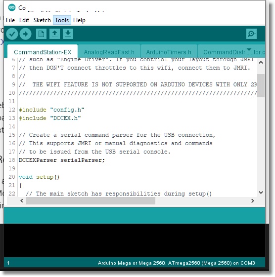 Arduino Uno Setup — DCC-EX Model Railroading documentation