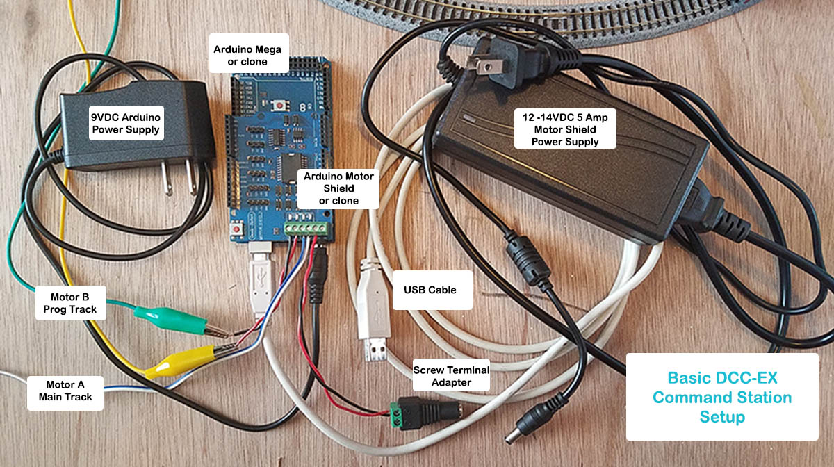 Initial Assembly — DCC-EX Model Railroading documentation