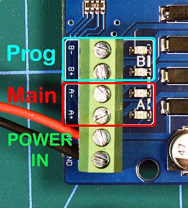 Power in to the Motor Shield