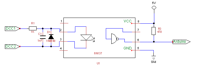 Minimum recommended circuit