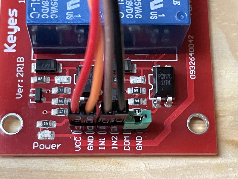 Dual Relay Pins