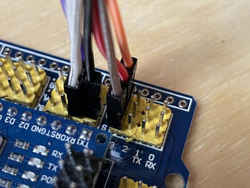 Dual Relay to Shield Pins