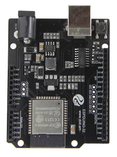WeMos D1 R32/ESPDUINO-32 UNO form factor