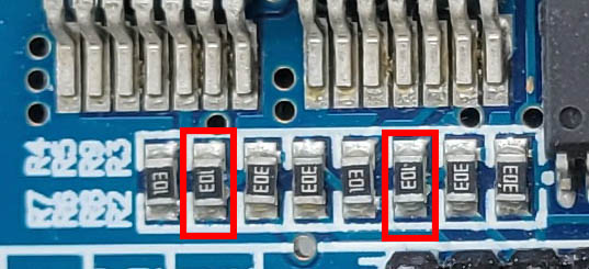 IBT_2 Resistors