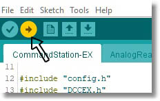 Upload the CS Software to the Arduino