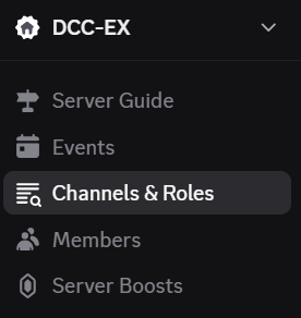Channels & Roles