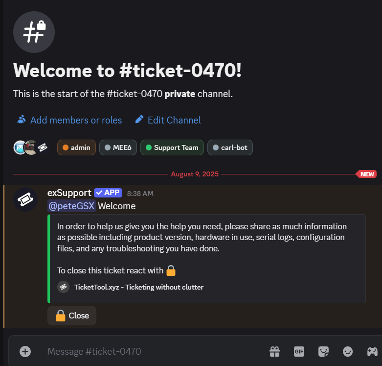 Use ticket