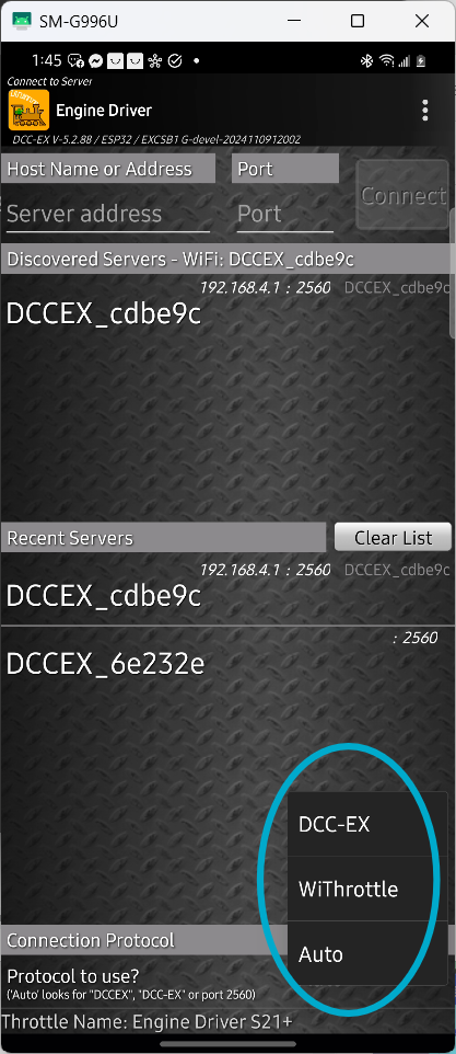 DCC-EX Protocol Men