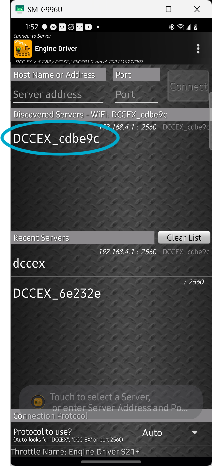 Command Station Connect