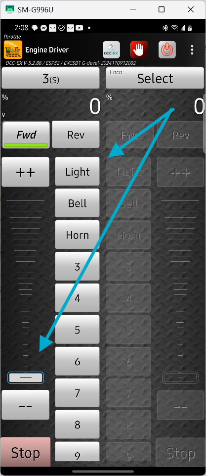 Operate Controls to Run trains
