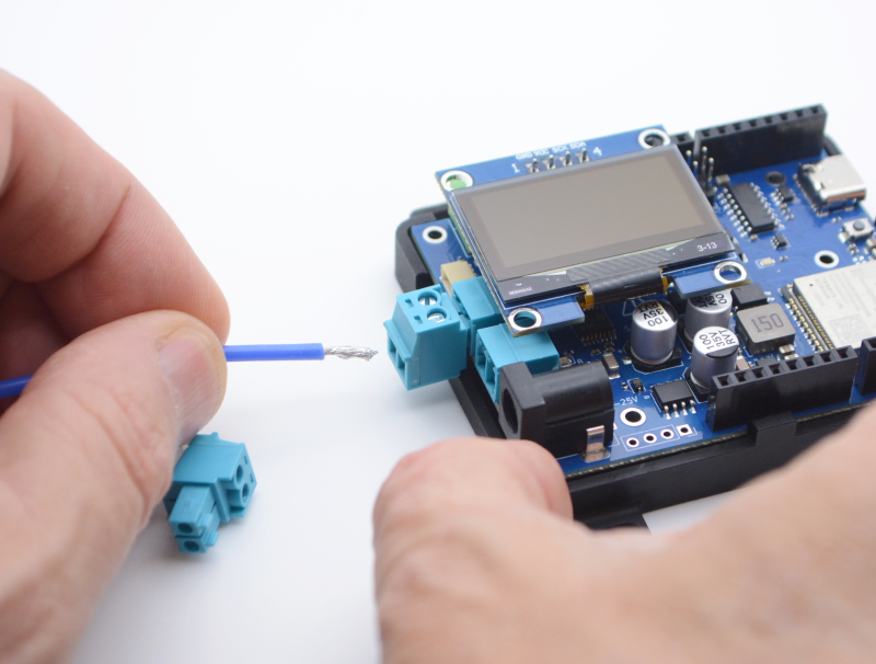Inserting wires