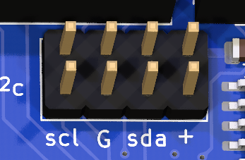 Dual Male I2C Header