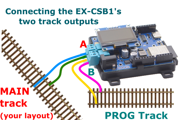 track connections