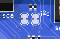 I2C Jumper Pads