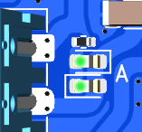 Track Output LEDs