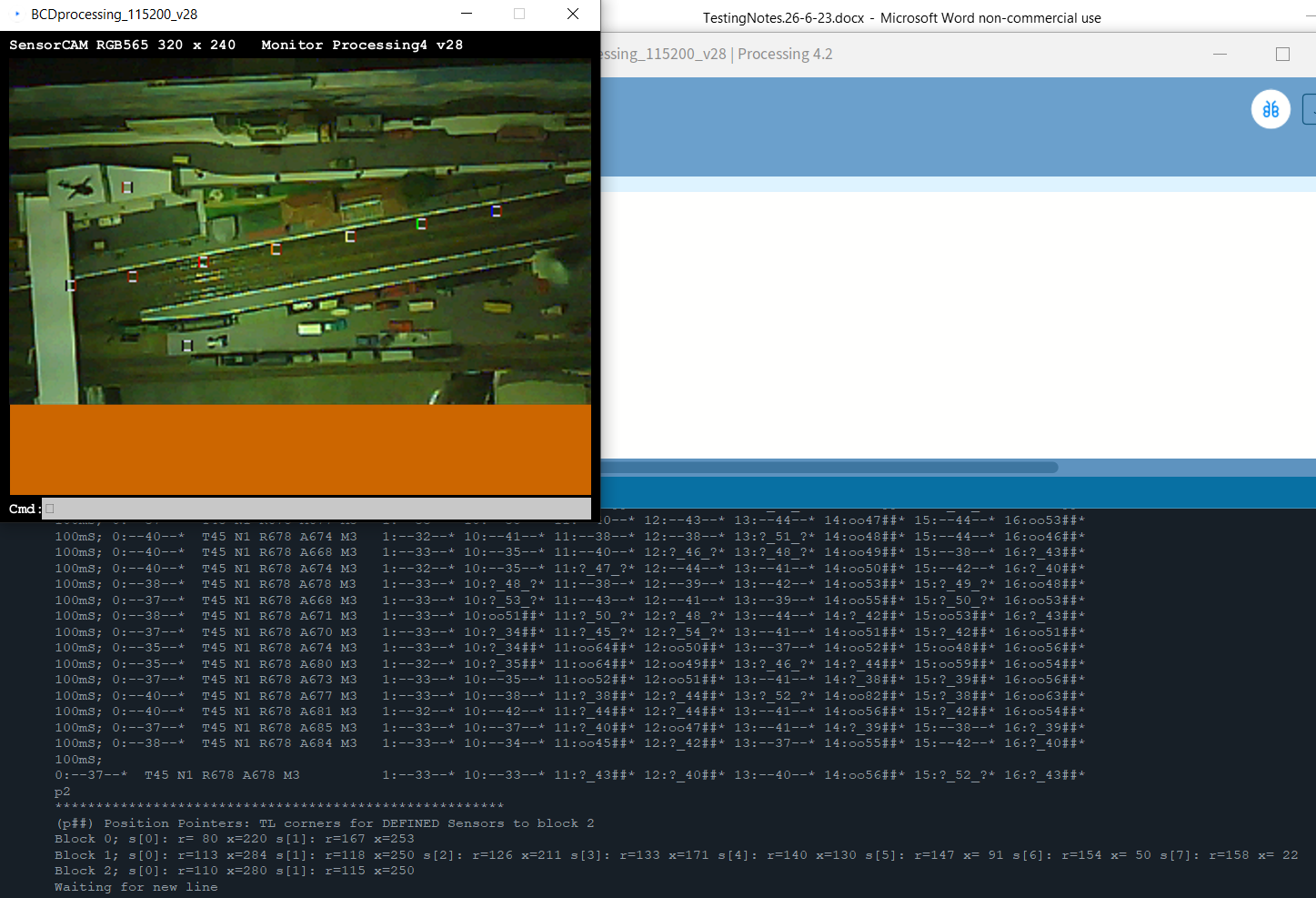 Processing Image Capture