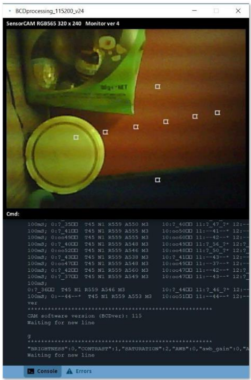 Test Image with Light Banding