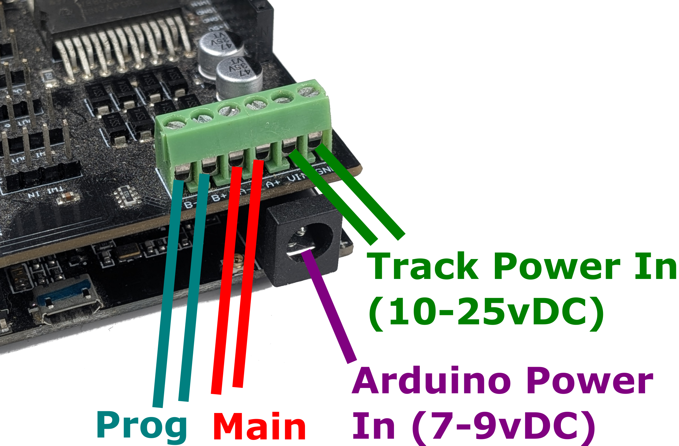 Arduino Motor Shield Power