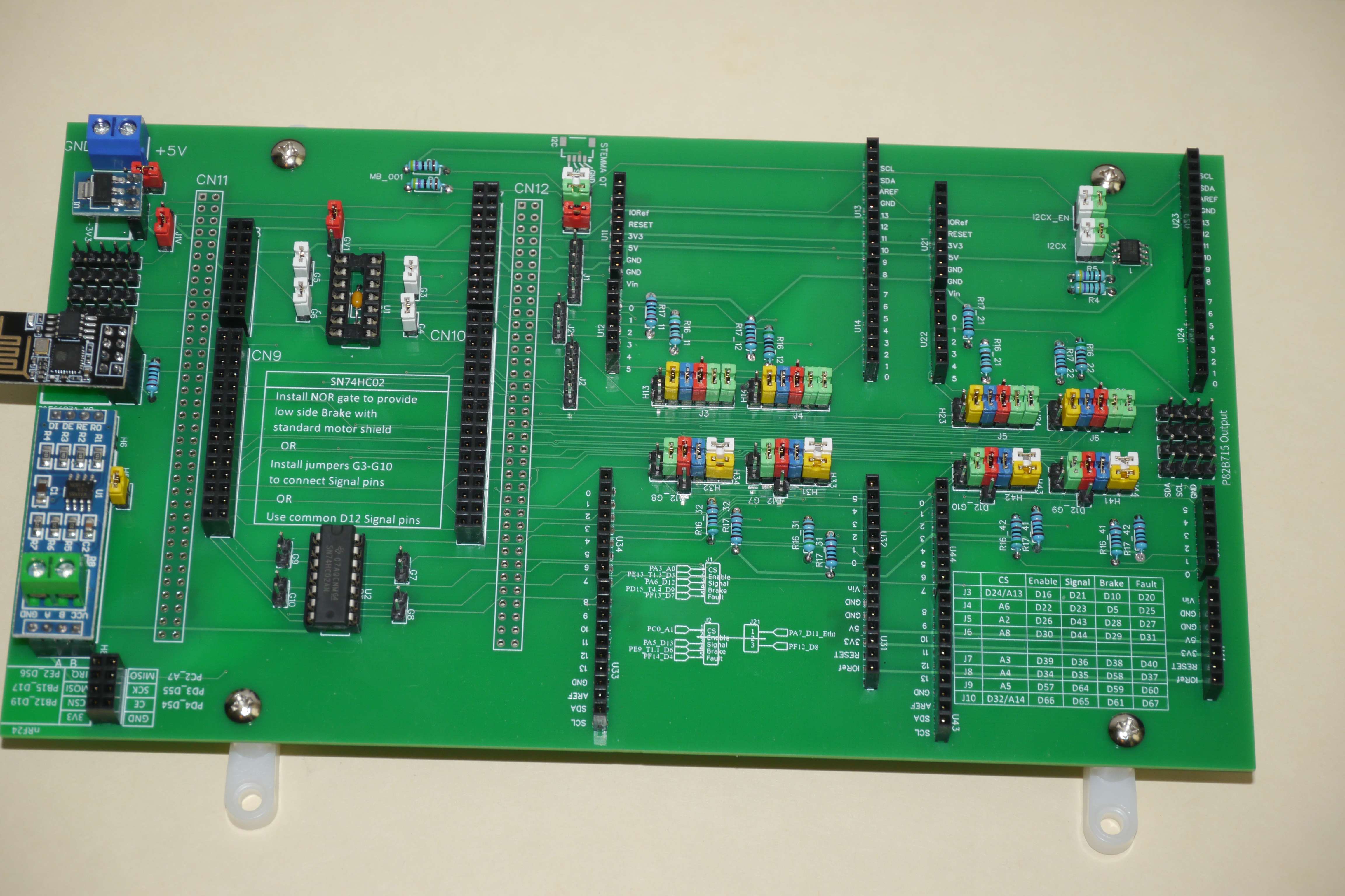 8 district pcb