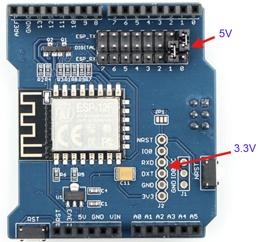 MakerFabs WiFi shield